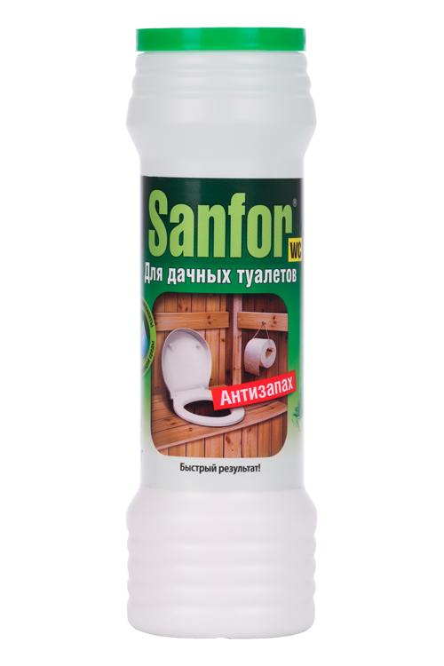 Поглотитель запаха Sanfor д/дачных туалетов 400 г