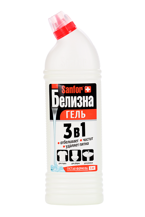 Белизна-гель Sanfor 3 в1 1 кг