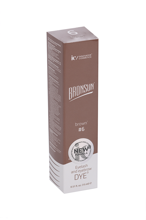 Краска INNOVATOR COSMETICS bronsun д/ресниц/бровей коричневый 15 мл