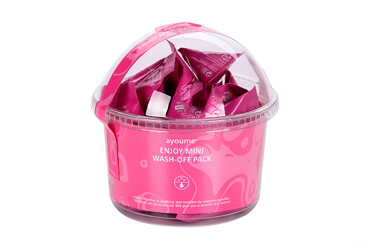 Набор ayoume ENJOY MINI маски с каламином д/лица 30 шт, 3 г