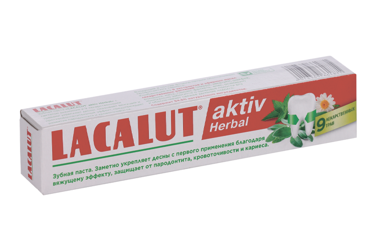 З/паста Lacalut aktiv herbal, 75 мл