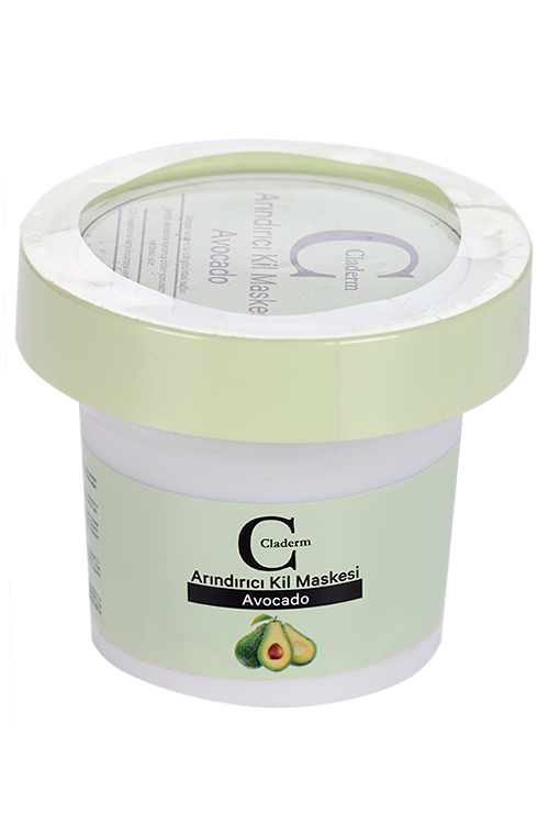 Маска Claderm Avocado глиняная д/лица, 100 мл