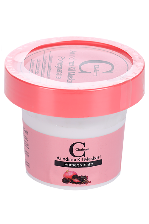 Маска Claderm Pomegranate глиняная д/лица, 100 мл