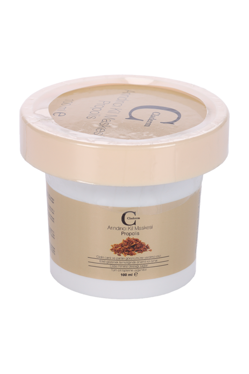 Маска Claderm Propolis глиняная д/лица, 100 мл