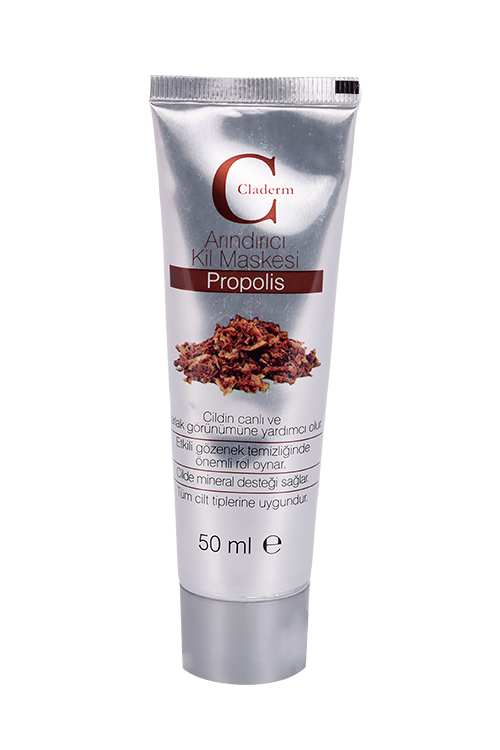 Маска Claderm Propolis глиняная д/лица, 50 мл