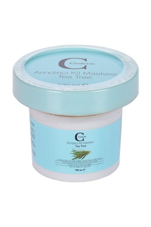 Маска Claderm Tea Tree глиняная д/лица, 100 мл