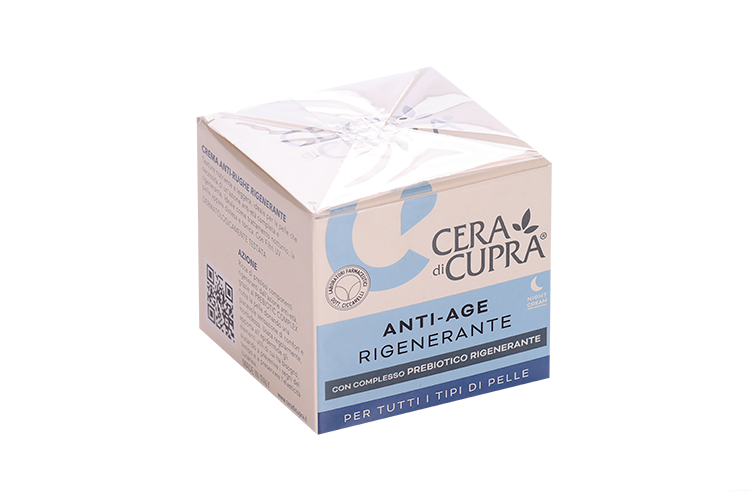 Крем Cera di Cupra Anti-age Night regenerating prebiotic complex д/лица, 50 мл