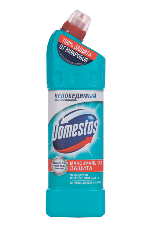 Средство гель Domestos Максимальная защита универ свежесть атлантики 1 л