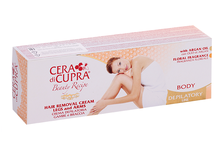 Крем-депилятор Cera di Cupra Hair removal cream legs and arms, 100 мл