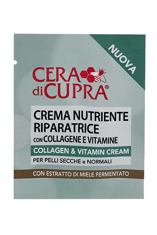 Крем Cera di Cupra Collagen & Vitamin восстан/питат д/сух и норм кожи лица, 3 мл