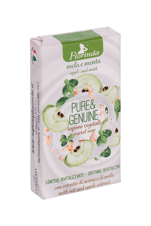 Мыло FLORINDA Просто Вкусно Яблоко и Мята, 100 г