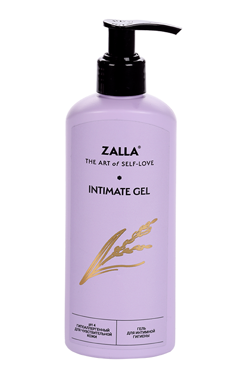 Гель Zalla д/интим гигиены гипоаллергенный д/чувствительной кожи, 250 мл