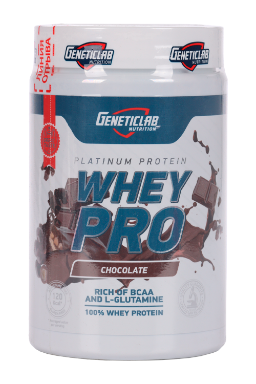 Протеин GENETICLAB Whey Pro (100% WHEY) сывороточный шоколад, 300 г