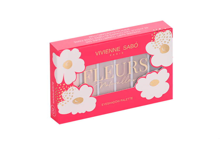 Палетка теней Vivienne Sabo Fleurs naturelles д/век