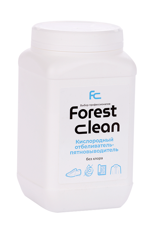 Отбеливатель-пятновыводитель Forest clean КИСЛОРОДНЫЙ 1 кг