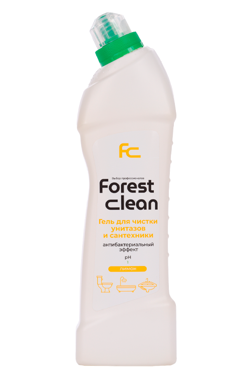 Гель Forest clean Лимон д/чистки унитаза 750 мл