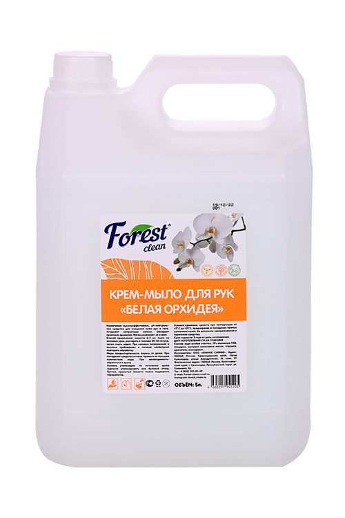 Крем-мыло Forest clean Белая орхидея, 5 л