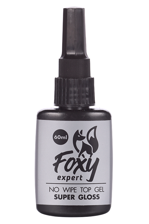 Топ FOXY EXPERT SUPER GLOSS д/гель-лака супер глянц без липкого слоя 60 мл