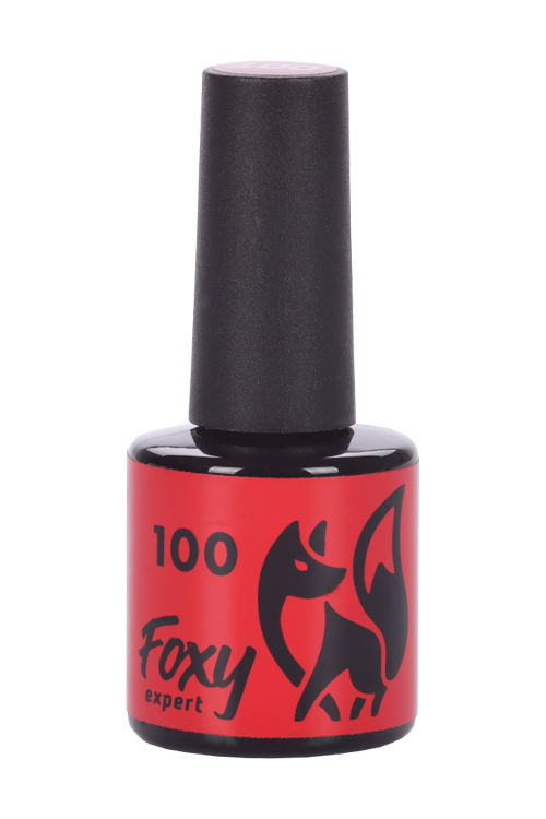 Гель-лак FOXY EXPERT д/ногтей №100 Красный 8 мл