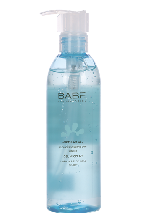 Гель BABE LABORATORIOS мицеллярный успокаивающий д/умывания, 240 мл, (8437011329882)