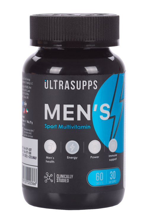Витаминно-минеральный комплекс ULTRASUPPS д/мужчин, 60 шт