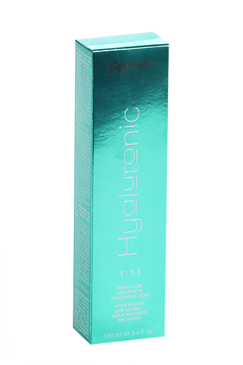 Крем-краска Kapous Professional Hyaluronic Acid д/волос 10.081 платин блонд пастель ледян 100 мл