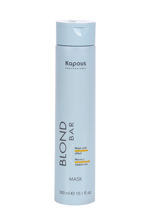 Маска Kapous Professional Blond Bar с антижелтым эффектом, 300 мл