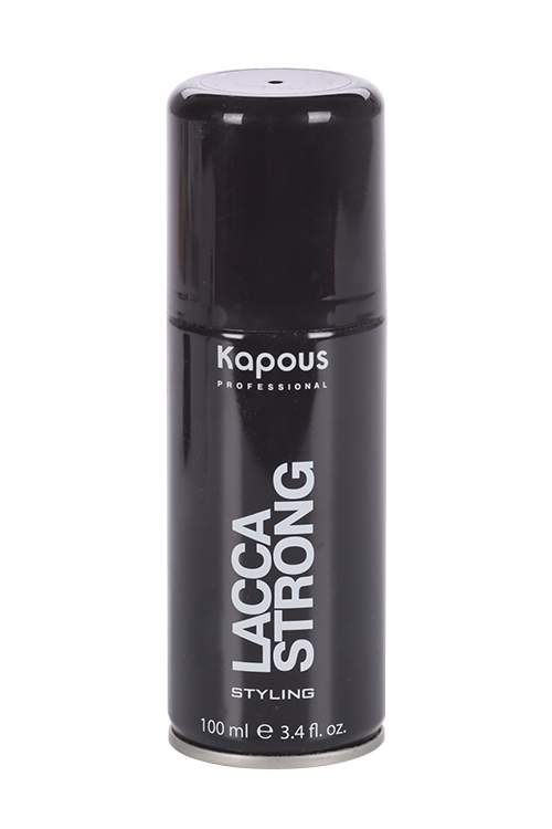 Лак д/волос Kapous Professional Lacca Strong аэрозольный сильной фиксации 100 мл