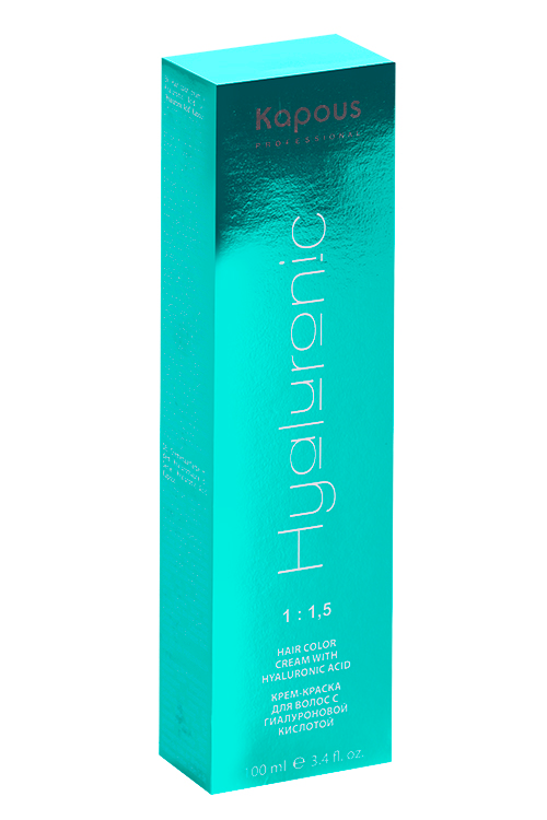 Крем-краска Kapous Professional Hyaluronic Acid д/волос 10.0 платиновый блондин 100 мл
