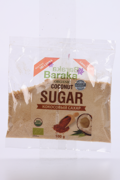 Сахар Baraka Organic кокосовый, 100 г