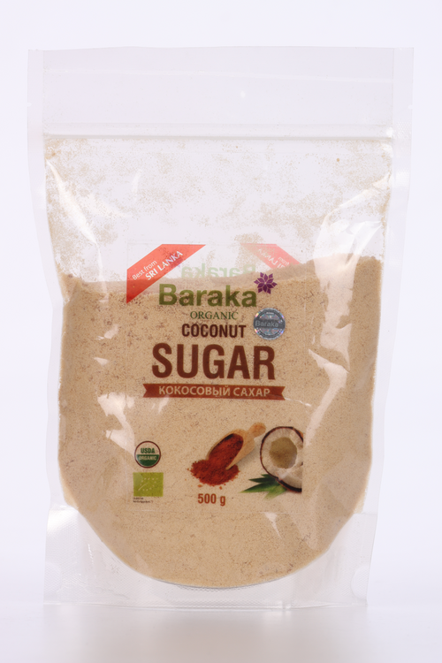 Сахар Baraka Organic кокосовый, 500 г