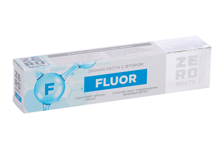 З/паста ZeroWhite F Fluor фтор, 100 г