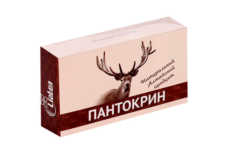 Пантокрин Лиатон, 0,2 г, 30 шт, капсулы