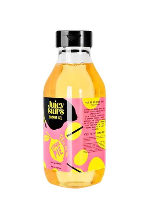 Гель для душа  Juicy Stars АЙ АЙ АЙ ЛЕМОН ПАЙ, 400мл.