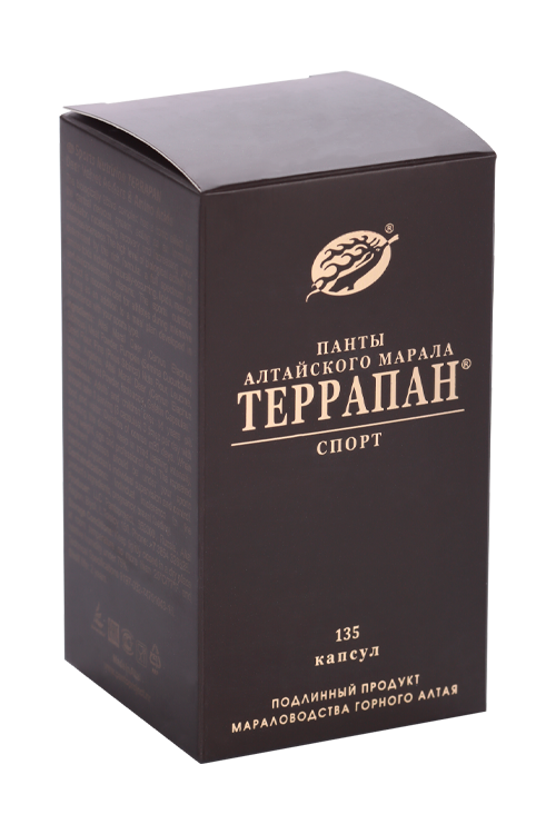 Специализированный пищевой продуктТерраПан Спорт с пантами алтайского марала, 135 шт, капсулы