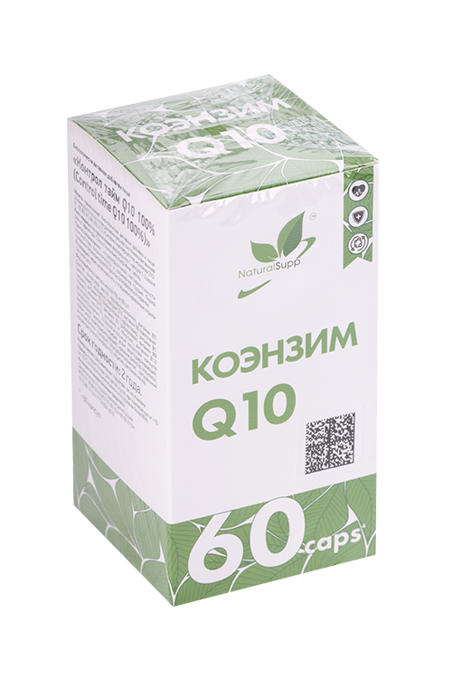 Контрол тайм Q10 100% Naturalsupp, 60 шт, капсулы