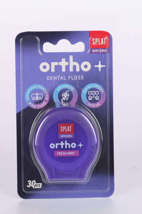 З/нить SPLAT Smilex Ortho+ DentalFloss Мята, 30 шт