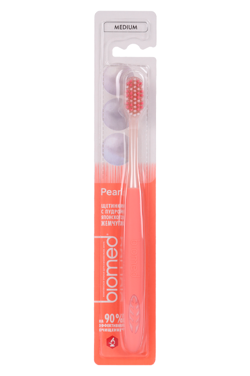 З/щетка Biomed Pearl White Medium
