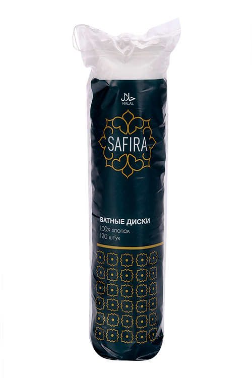 Ватные диски SAFIRA, 120 шт