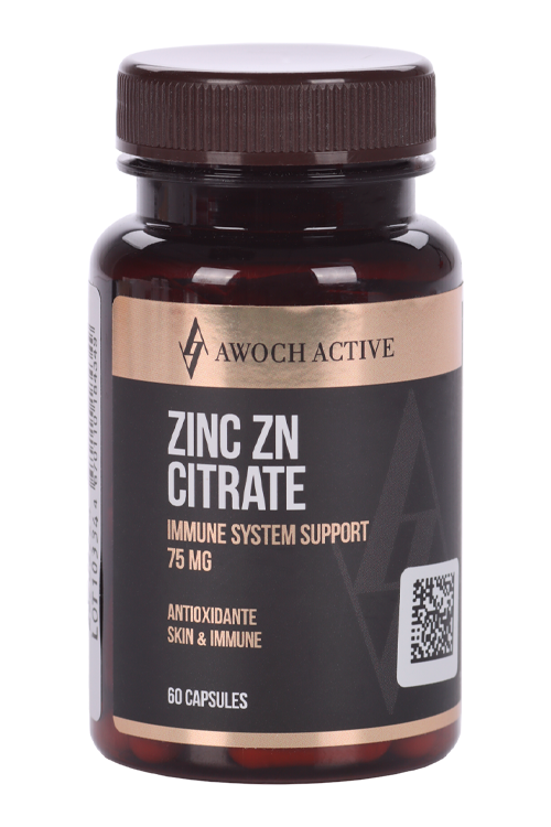 Zinc Zn AWOCH ACTIVE, 60 шт, капсулы