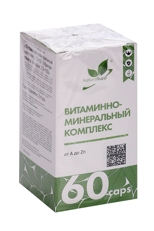 Витаминно-минеральный комплекс 13+10 Naturalsupp, 60 шт, капсулы