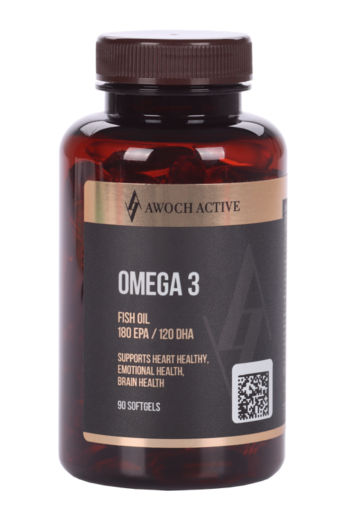 Оmega-3 35% AWOCH ACTIVE, 1 350 мг, 90 шт, капсулы