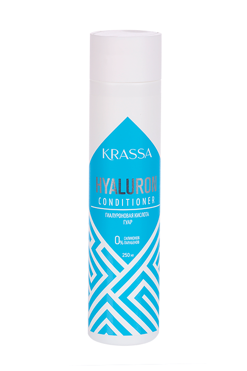 Кондиционер Krassa Professional Hyaluron д/волос с гиалуроновой кислотой, 250 мл
