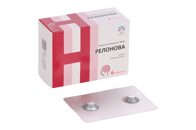 Релонова 10 мг, 6 шт, таблетки