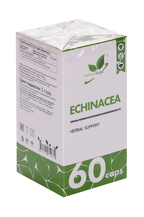 Эхинацея Naturalsupp, 60 шт, капсулы