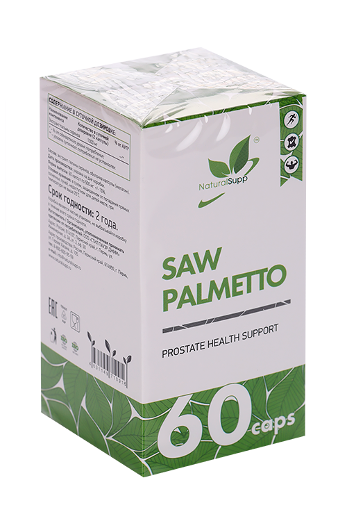 Со Пальметто Naturalsupp, 60 шт, капсулы