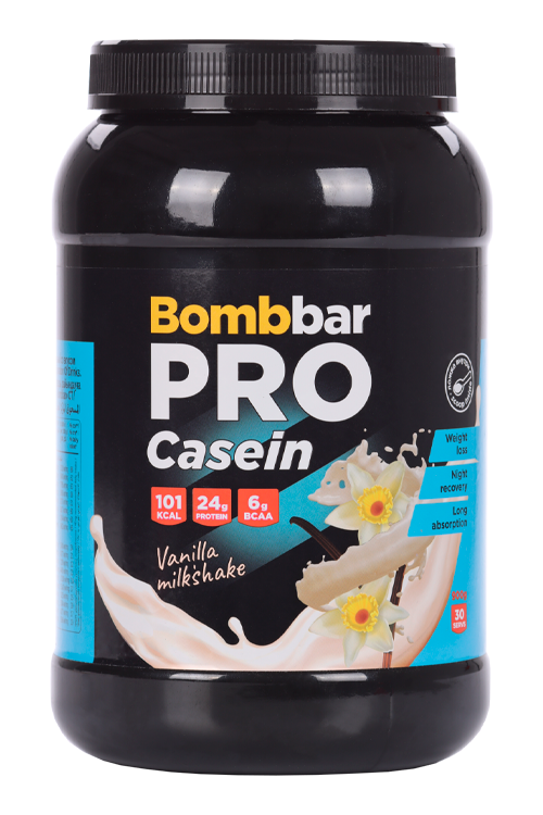 Коктейль Bombbar казеиновый вкус Ванильный Милкшейк, 900 г
