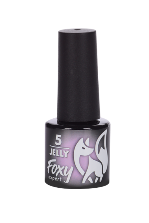 Гель-лак FOXY EXPERT JELLY витражный д/ногтей N5 5 мл