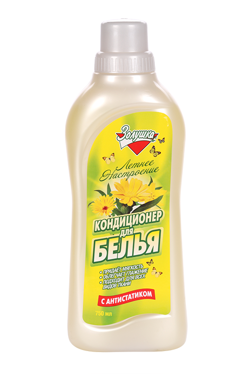 Кондиционер Золушка Летнее настроение д/белья 750 мл