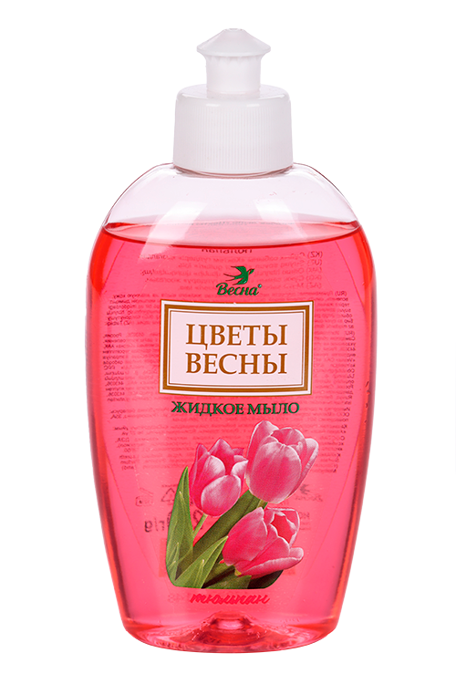 Мыло Цветы весны Тюльпан жидкое, 280 г
